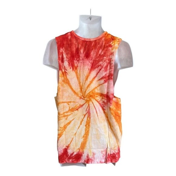 RAWGEAR Tie-Dye Tank Top~Size Medium~Orange/Yellow RG331 Bradley Martyn ~ L6 15 - Picture 5 of 8